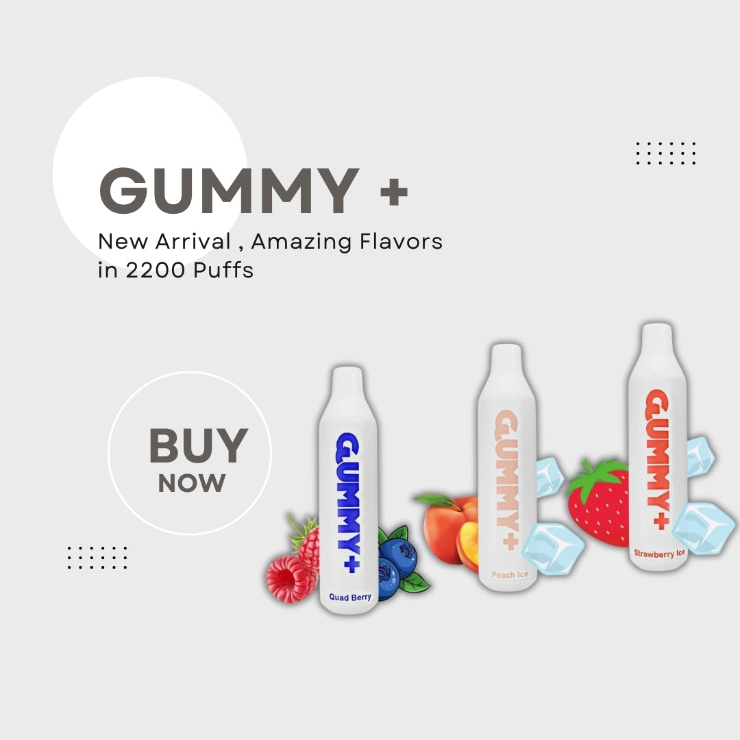 Gummy+ 2200 Puffs Disposable Vape - Riyadh Vape Shop -  - Gummy+ 2200 Puffs Disposable Vape - Riyadh Vape Shop 