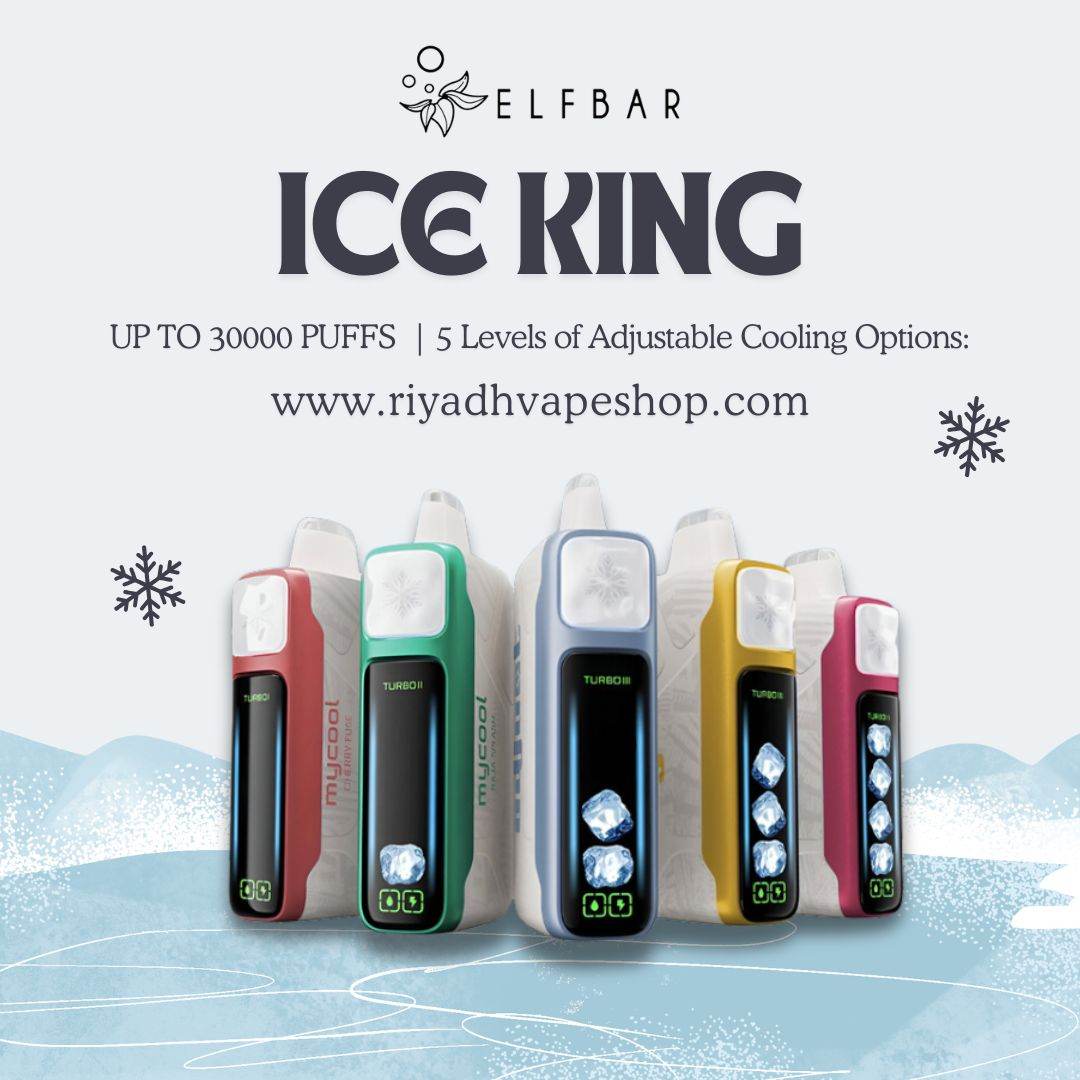 ELFBAR Ice King upto 30000 Disposable Vape - Riyadh Vape Shop