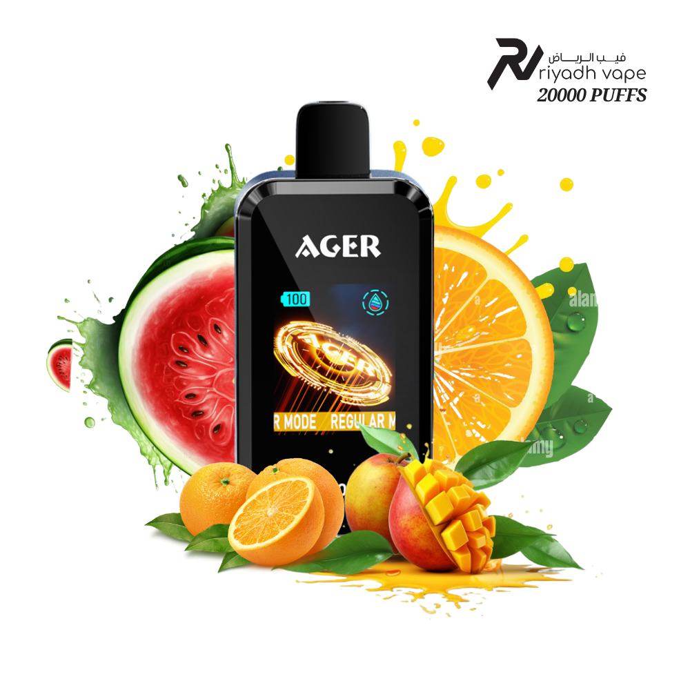 AGER SQ 20000 Puffs Disposable Vape - Special Mix - Riyadh Vape Shop