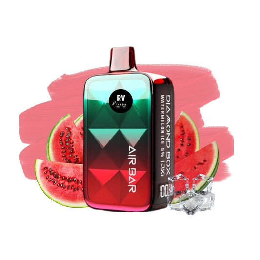 Air Bar Diamond Box 20000 Puff Disposable Vape - Watermelon Ice - Riyadh Vape Shop 