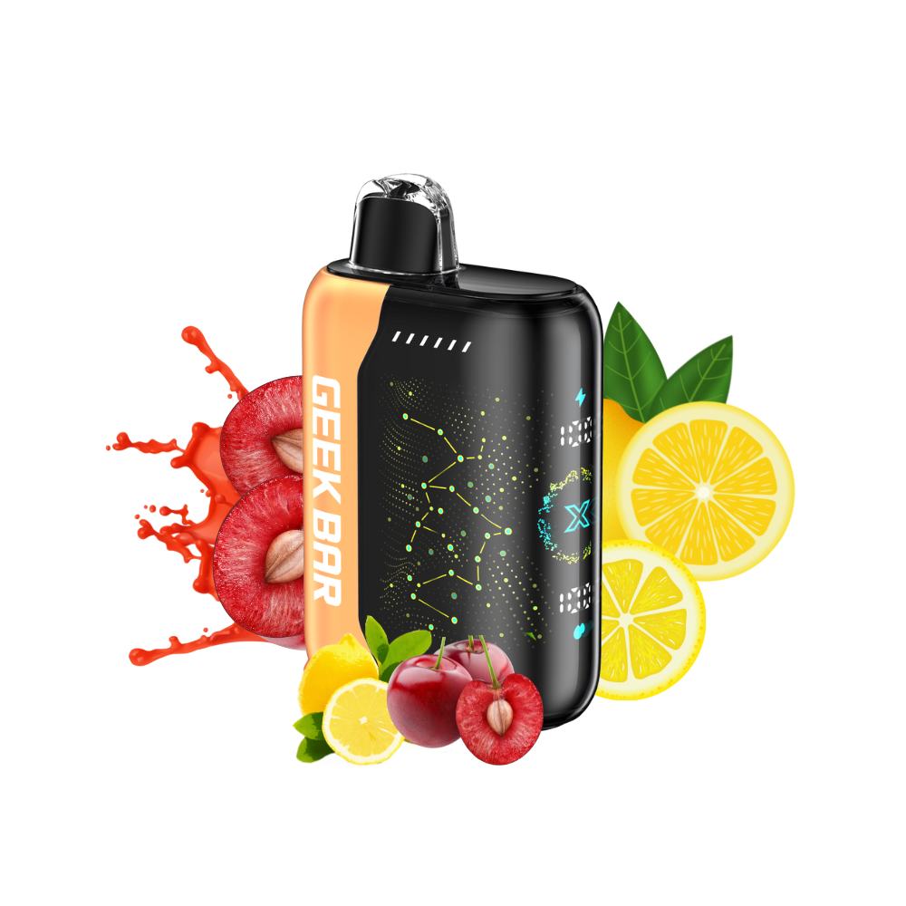 GEEK BAR PULSE X 25000 Puffs Disposable  Cherry Lemon riyadh vape shop