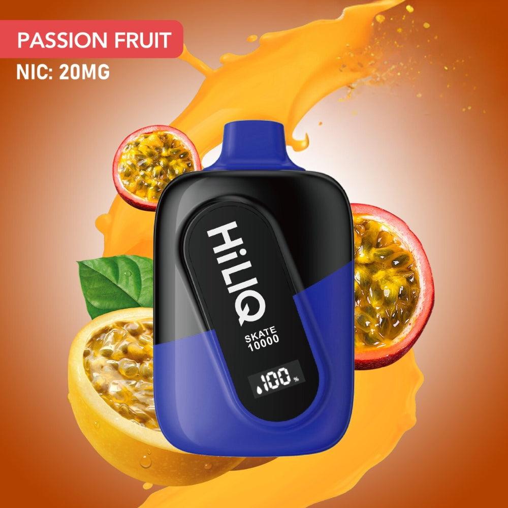 HiLIQ Skate 10000 Puff Disposable Vape - Passion Fruit 20 MG - Riyadh Vape Shop 