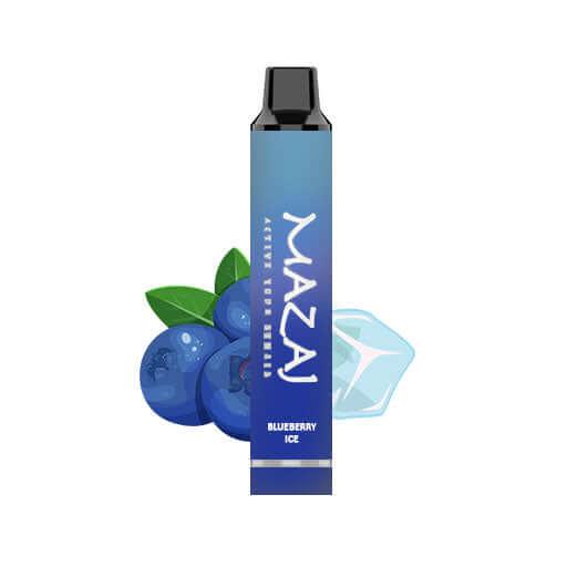 MAZAJ – Blueberry Disposable E-Cig (3000 puff) 50mg - Saudi Riyadh Vape Shop - Riyadh Vape Shop 