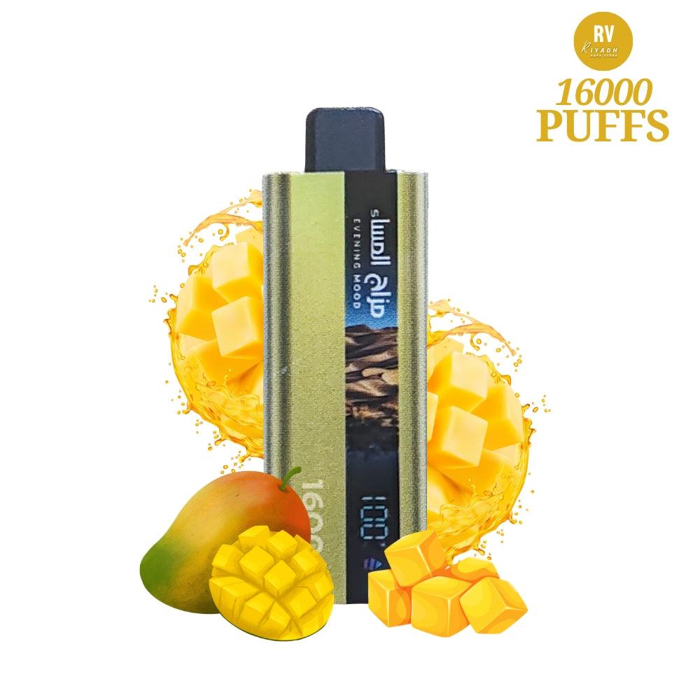 Mazaj Al Masa 16000 Puff Disposable Vape - Double Mango - Riyadh Vape Shop 