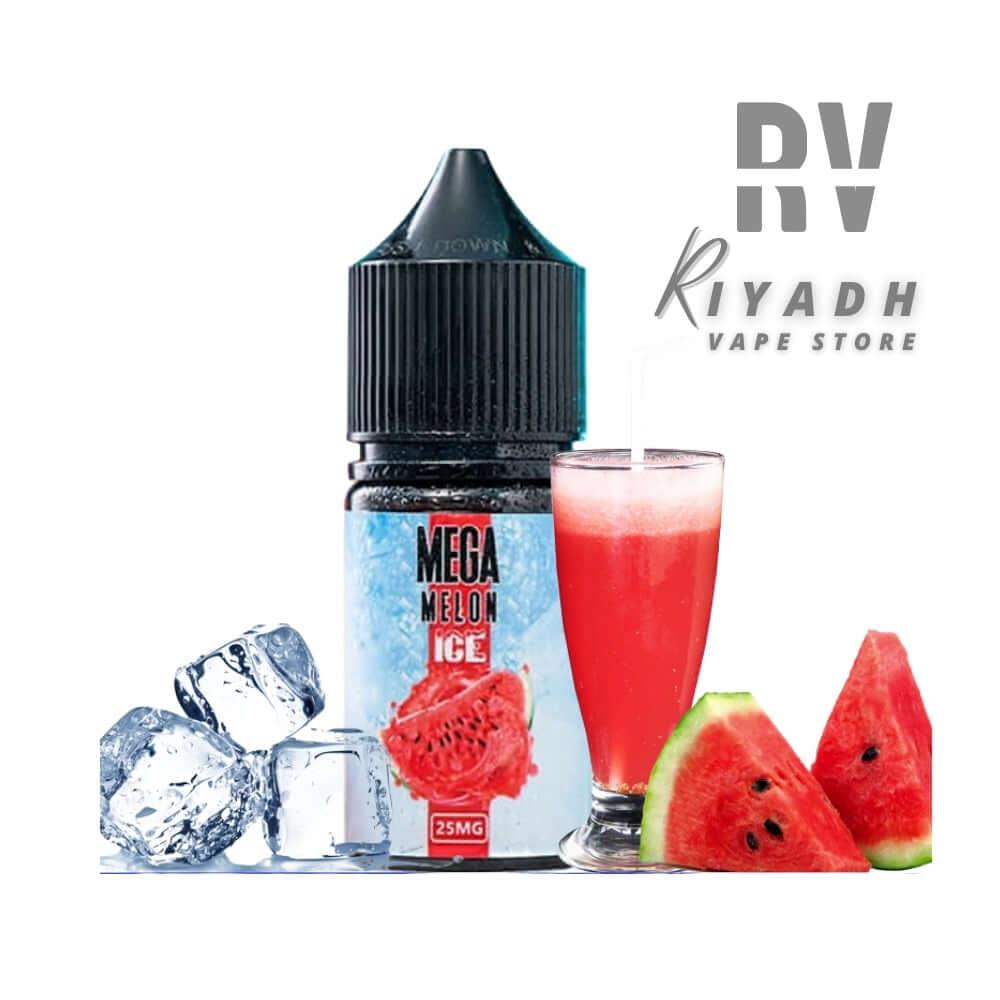 Mega Melon Ice Salt Nic  E-Liquid Vape Juice 35MG & 50MG - Riyadh Vape Shop - نكهات فيب بارده - Riyadh Vape Shop 