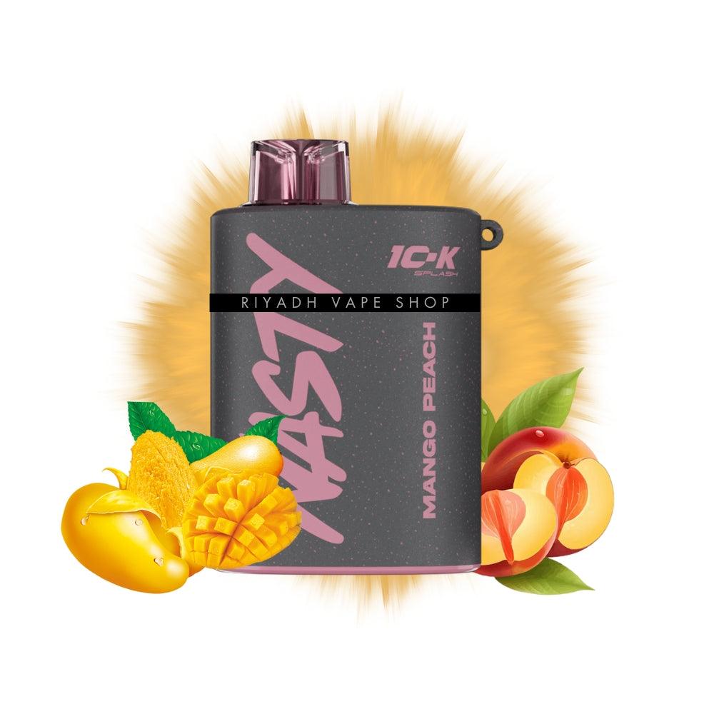 Nasty 10-K Splash 10000 10K Puff Mango Peach Disposable Vape - Riyadh Vape Shop 