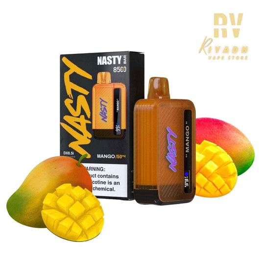 Nasty Bar 8500 Puffs Mango Disposable Vape - Vape Riyadh - Riyadh Vape Shop 