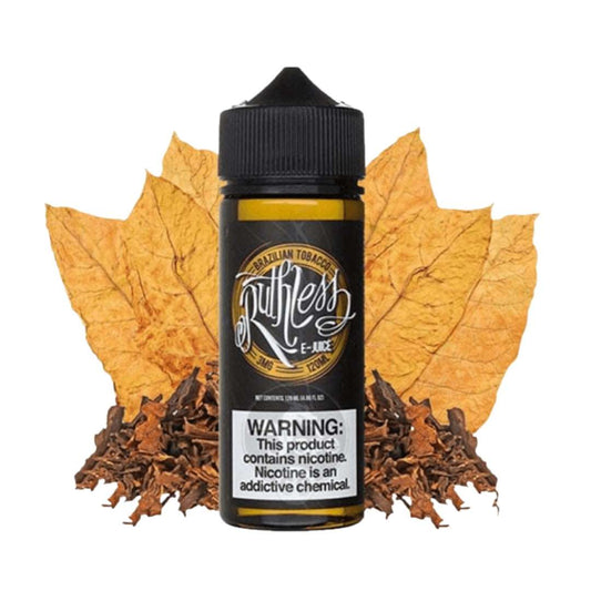 Ruthless Brazilian Tobacco 120ML 3Mg - Vape Riyadh - Riyadh Vape Shop 