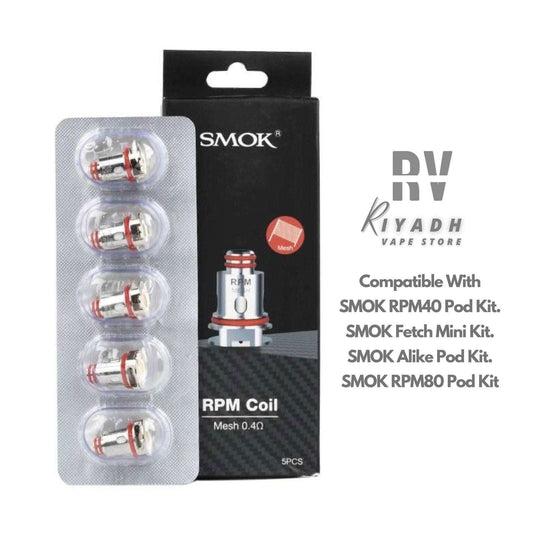 Smok RPM 0.4Ω Replacement Coil - Vape Riyadh - Riyadh Vape Shop 