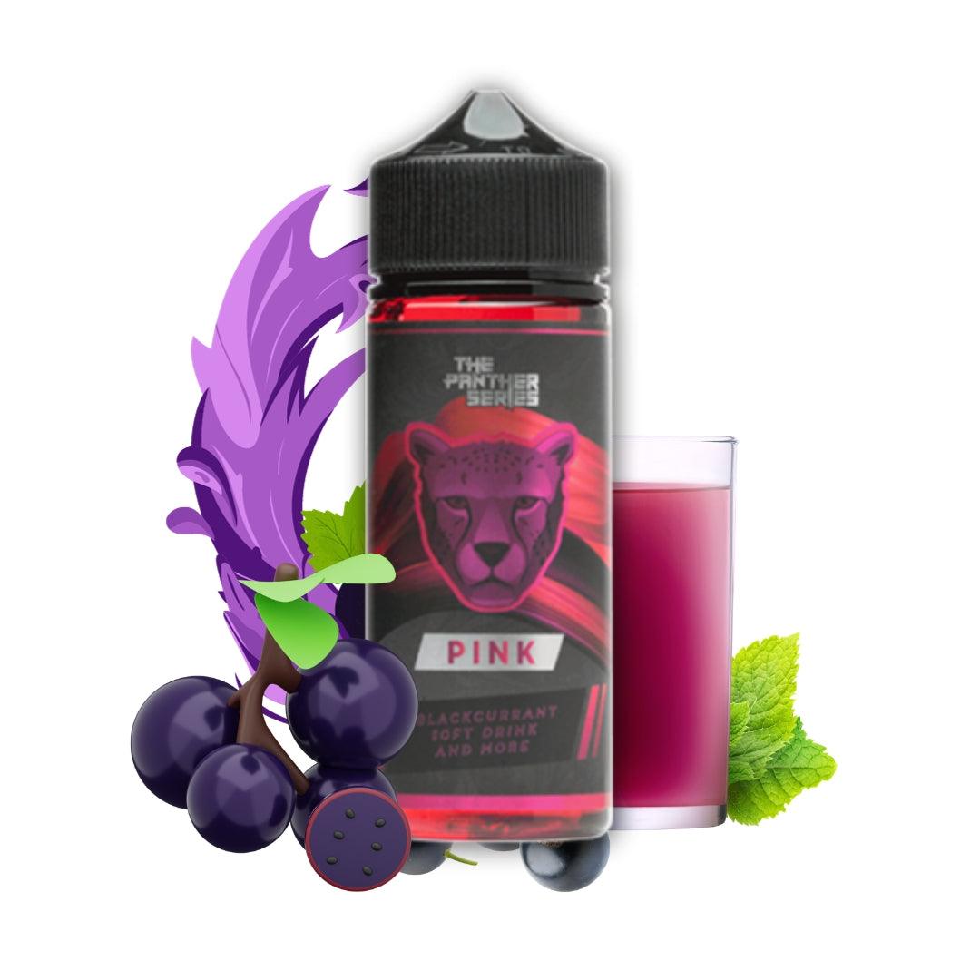 The Panther Series - Pink 120ML 3 Mg Vape Juice - Vape Riyadh - Riyadh Vape Shop 