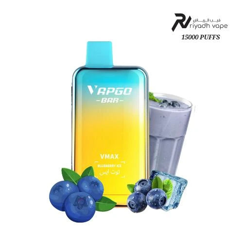 VAPGO VMAX 15000 Puffs Disposable Vape - Blueberry Ice