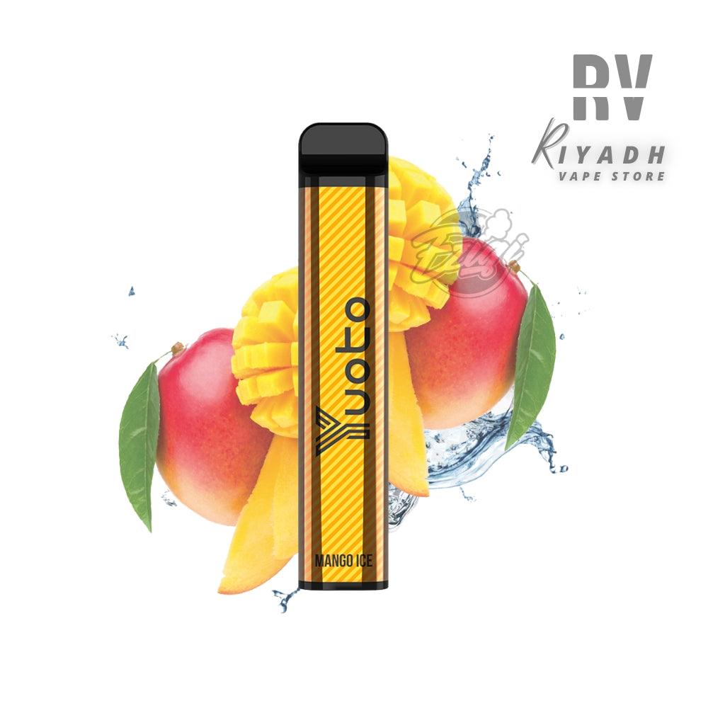 Yuoto XXL - 2500 Puff Disposable Vape Mango ice 50mg - Saudi Riyadh Vape Shop - Riyadh Vape Shop -  - Yuoto XXL - 2500 Puff Disposable Vape Mango ice 50mg - Saudi Riyadh Vape Shop - Riyadh Vape Shop 