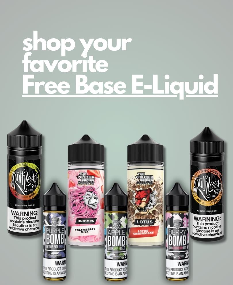 Freebase vape juice, freebase e liquid 