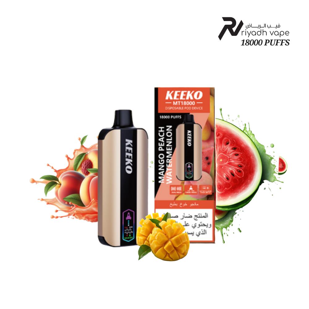 keeko-mt18000-puffs-disposable-vape-mango-peach-watermelon